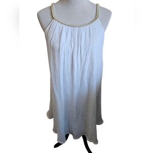 Gold woven strapped dress india boutique brand one fits all.